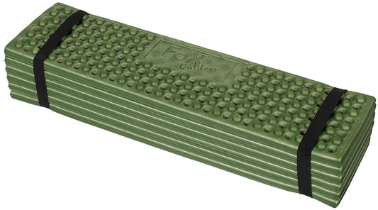 Saltea Izopren Termo Pliabilă Verde OD FoxOutdoor - 400g, Antiderapantă