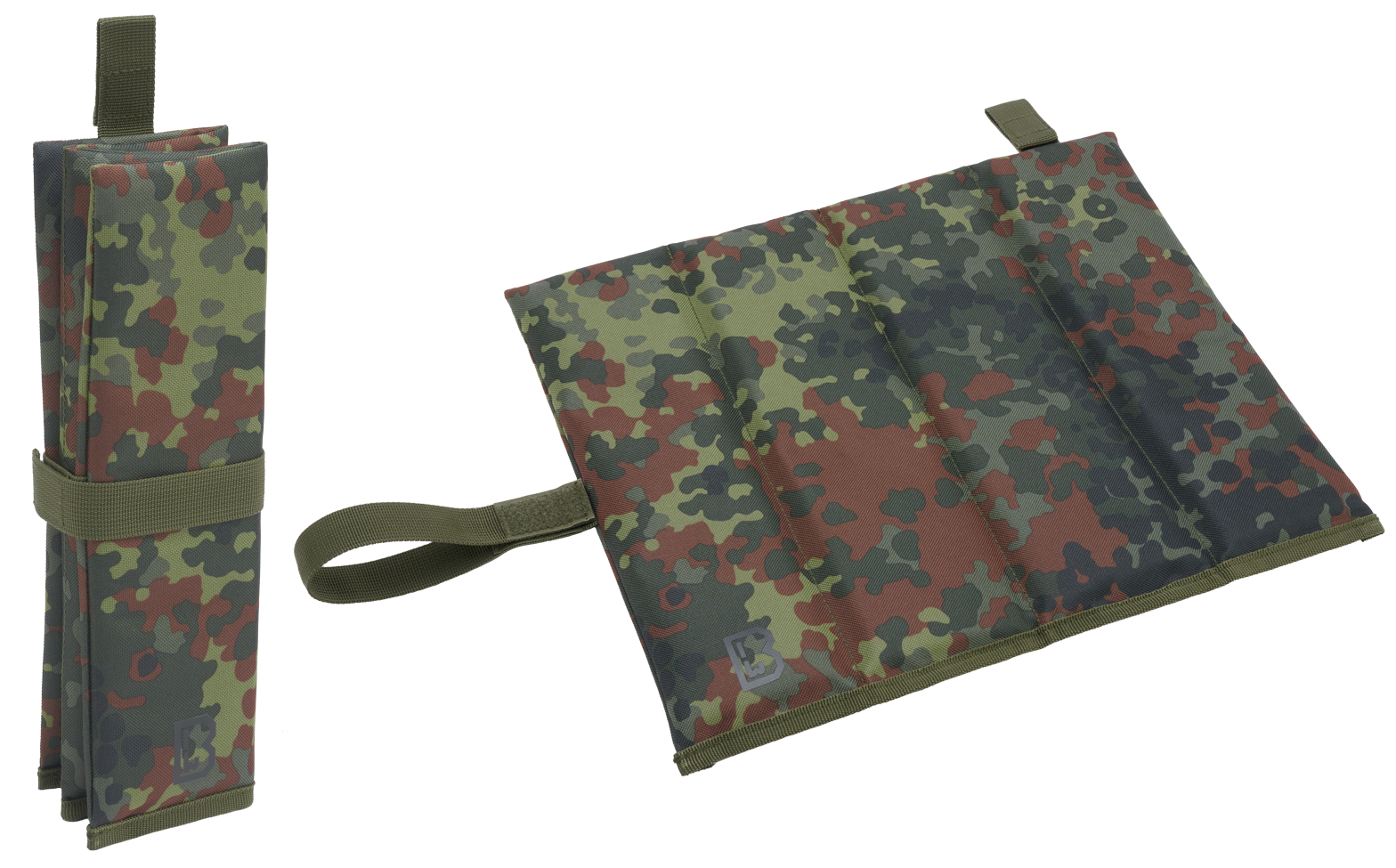 Saltea Sezut Pliabila Flecktarn Brandit - Confort Tactic Instant