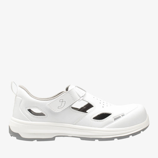 Sandale Flux S1PS Sandal Safety Jogger - Alb