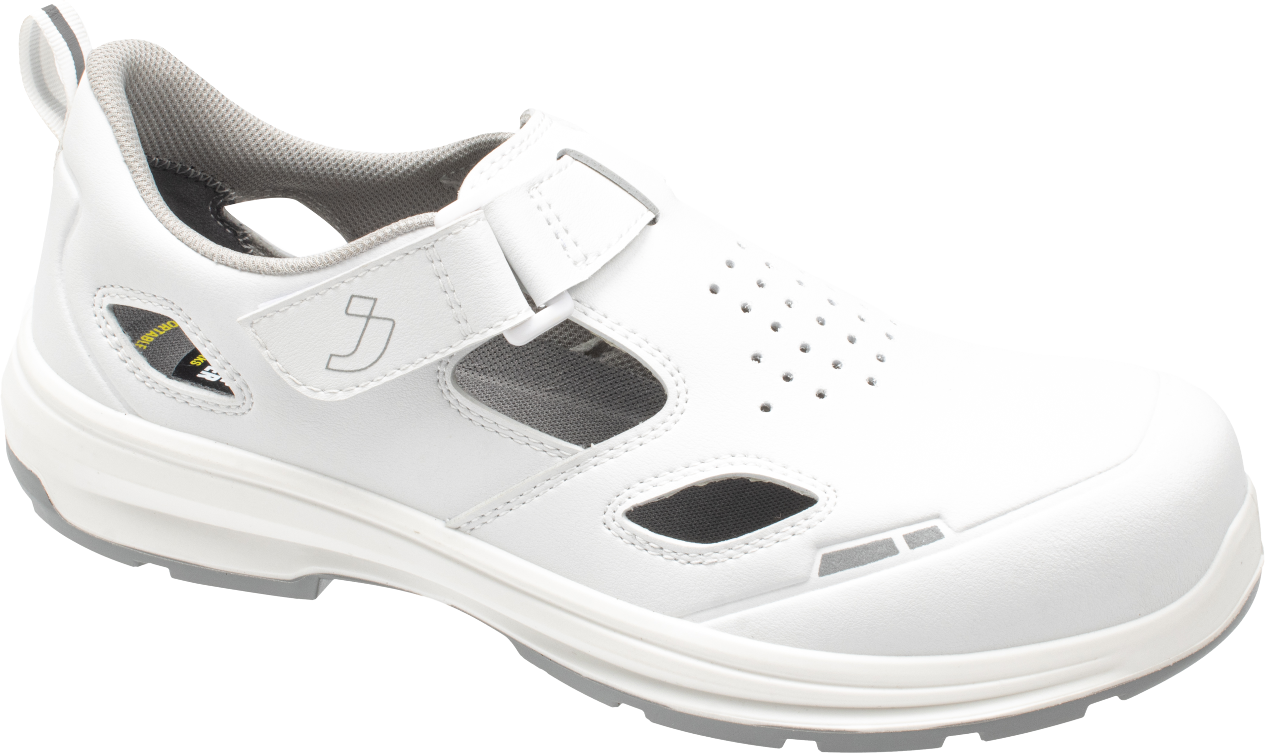 Sandale Flux S1PS Sandal Safety Jogger - Alb
