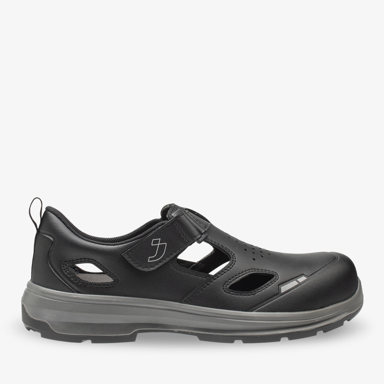 Sandale Flux S1PS Sandal Safety Jogger - Negru