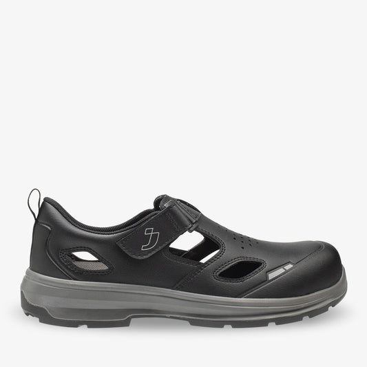 Sandale Flux S1PS Sandal Safety Jogger - Negru