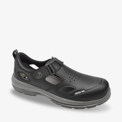 Sandale Flux S1PS Sandal Safety Jogger - Negru