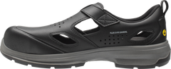 Sandale Flux S1PS Sandal Safety Jogger - Negru