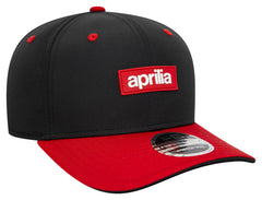 Șapcă Aprilia Piaggio 9Seventy New Era - Design Roșu/Negru, Ajustabilă