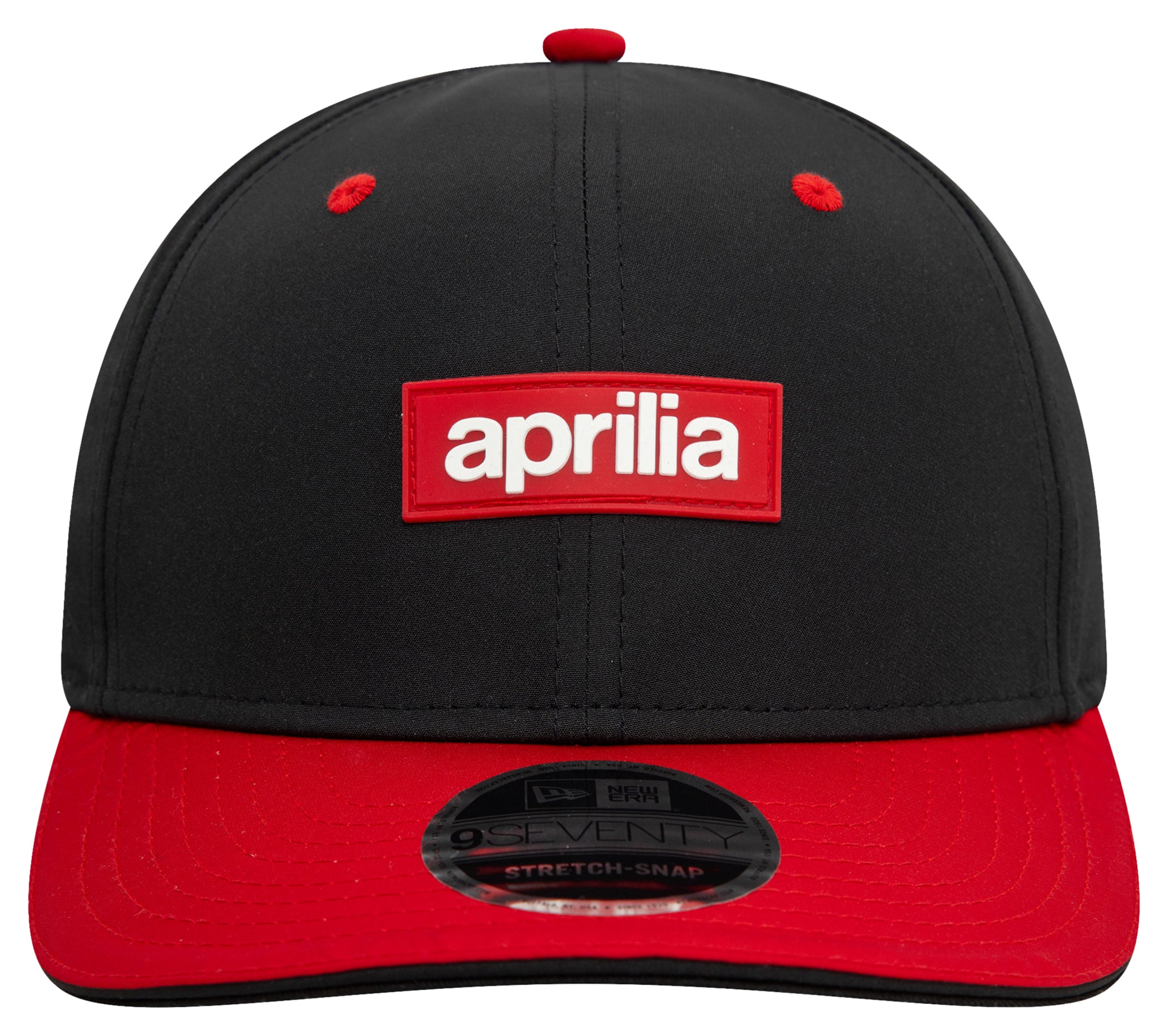 Șapcă Aprilia Piaggio 9Seventy New Era - Design Roșu/Negru, Ajustabilă