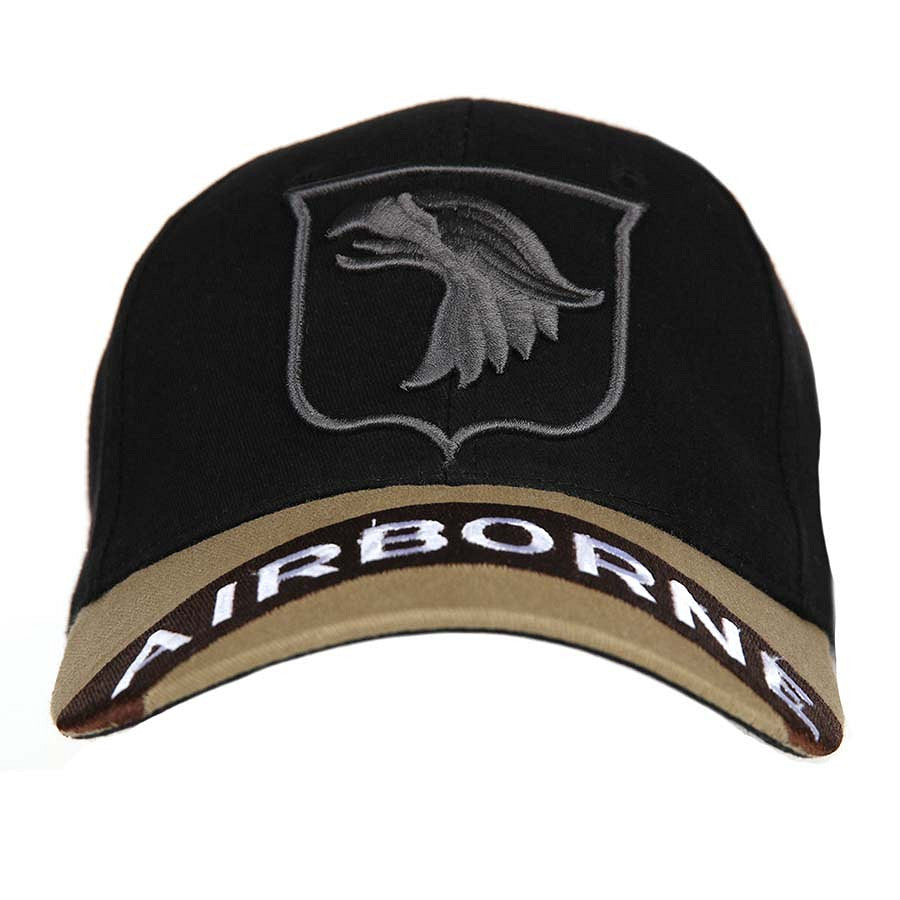Sapca Baseball Airborne Negru - Stil Tactic Autentic