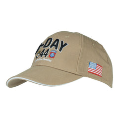 Sapca Baseball D-Day Normandy Khaki - Onorează Istoria cu Stil