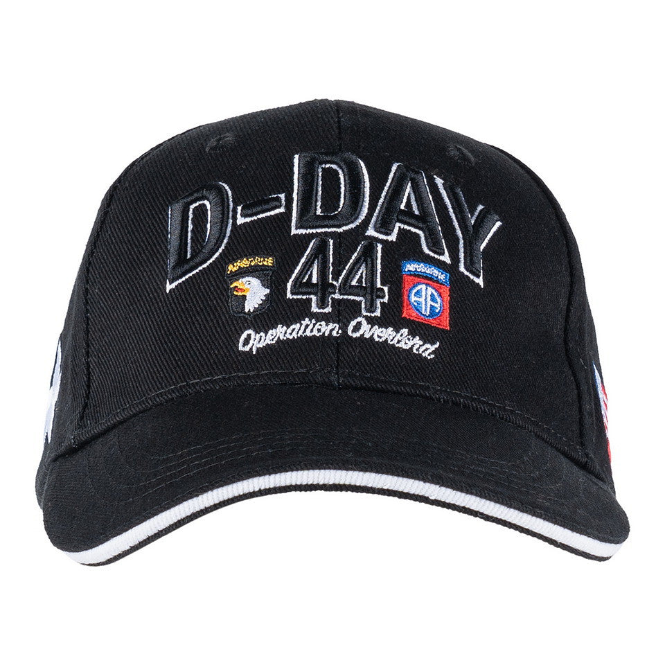 Sapca Baseball D-Day Normandy Negru - Onorează Istoria cu Stil