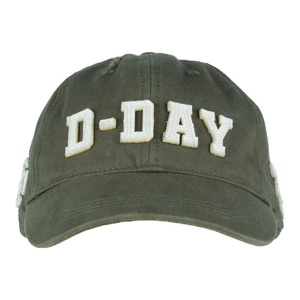 Sapca Baseball D-Day Stonewashed '44 Verde - Omagiu Istoric Autentic