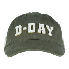 Sapca Baseball D-Day Stonewashed '44 Verde - Omagiu Istoric Autentic