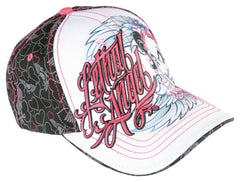 Șapcă Baseball Damă Lethal Angel - Albă, Mărime Universală