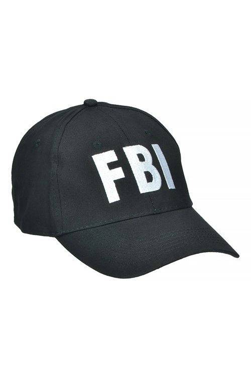 Șapcă Baseball Mil-Tec FBI – 100% Bumbac, Neagră