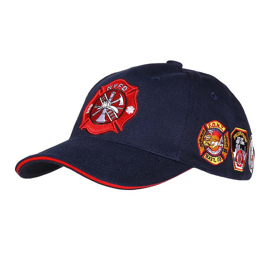 Sapca Baseball NYFD Patches Albastru - Afirma-ti Stilul Autentic
