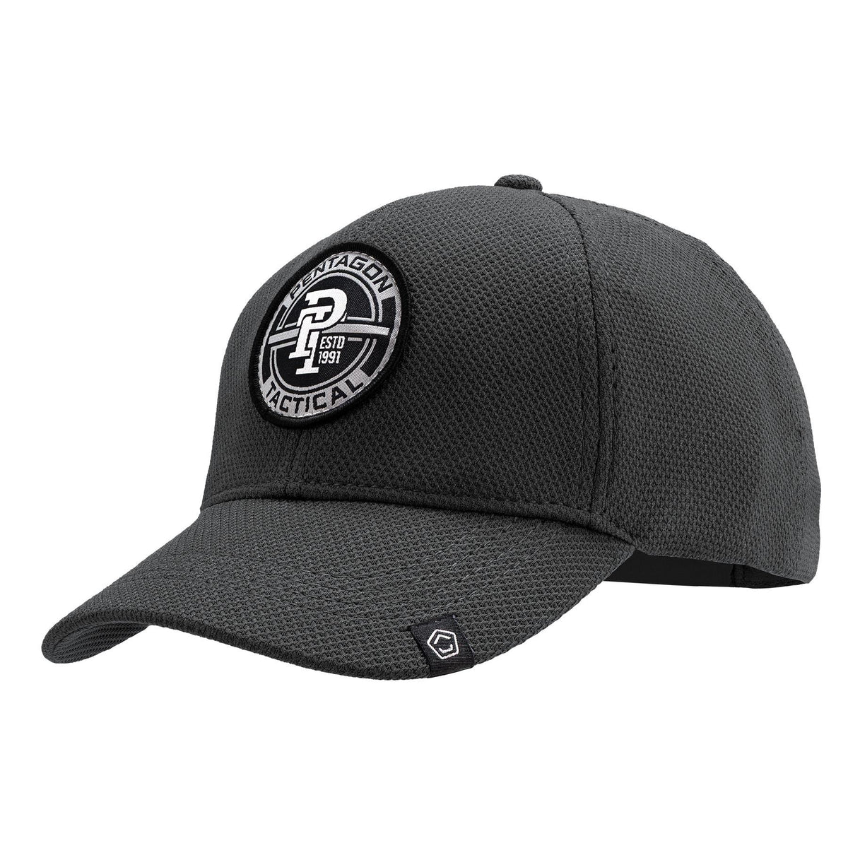 Șapcă Baseball Pentagon Cluster – Poliester 190 g/m², Uscare Rapidă, Wolf Grey