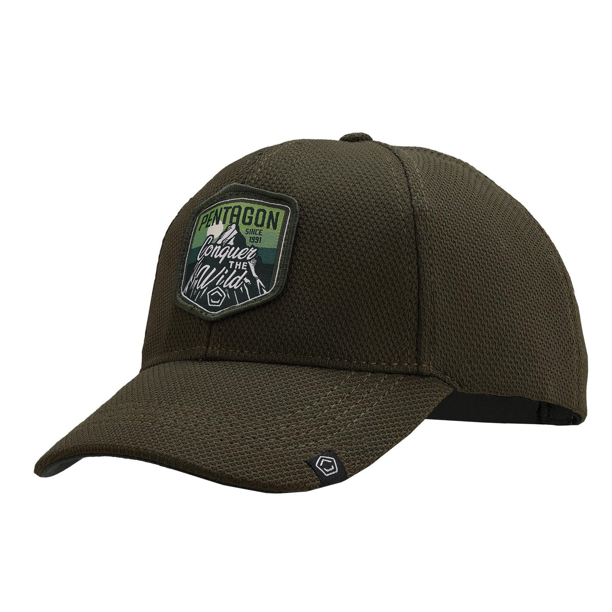 Șapcă Baseball Pentagon Conquer – Poliester 190 g/m², Uscare Rapidă, RAL 7013