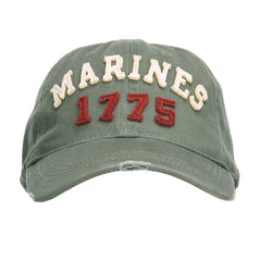 Sapca Baseball Stonewashed 1775 Verde Marines - Atitudine și Rezistență