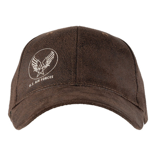 Sapca Baseball U.S. Air Force Piele Eco Maro - Stil Tactic Autentic