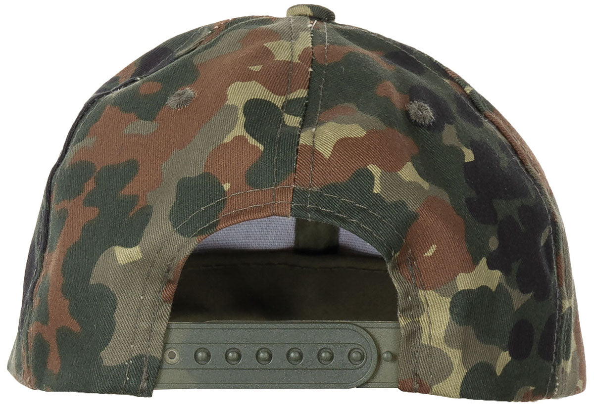 Șapcă BB Cap Camuflaj BW Copii MFH - Reglabilă, Cusături întărite