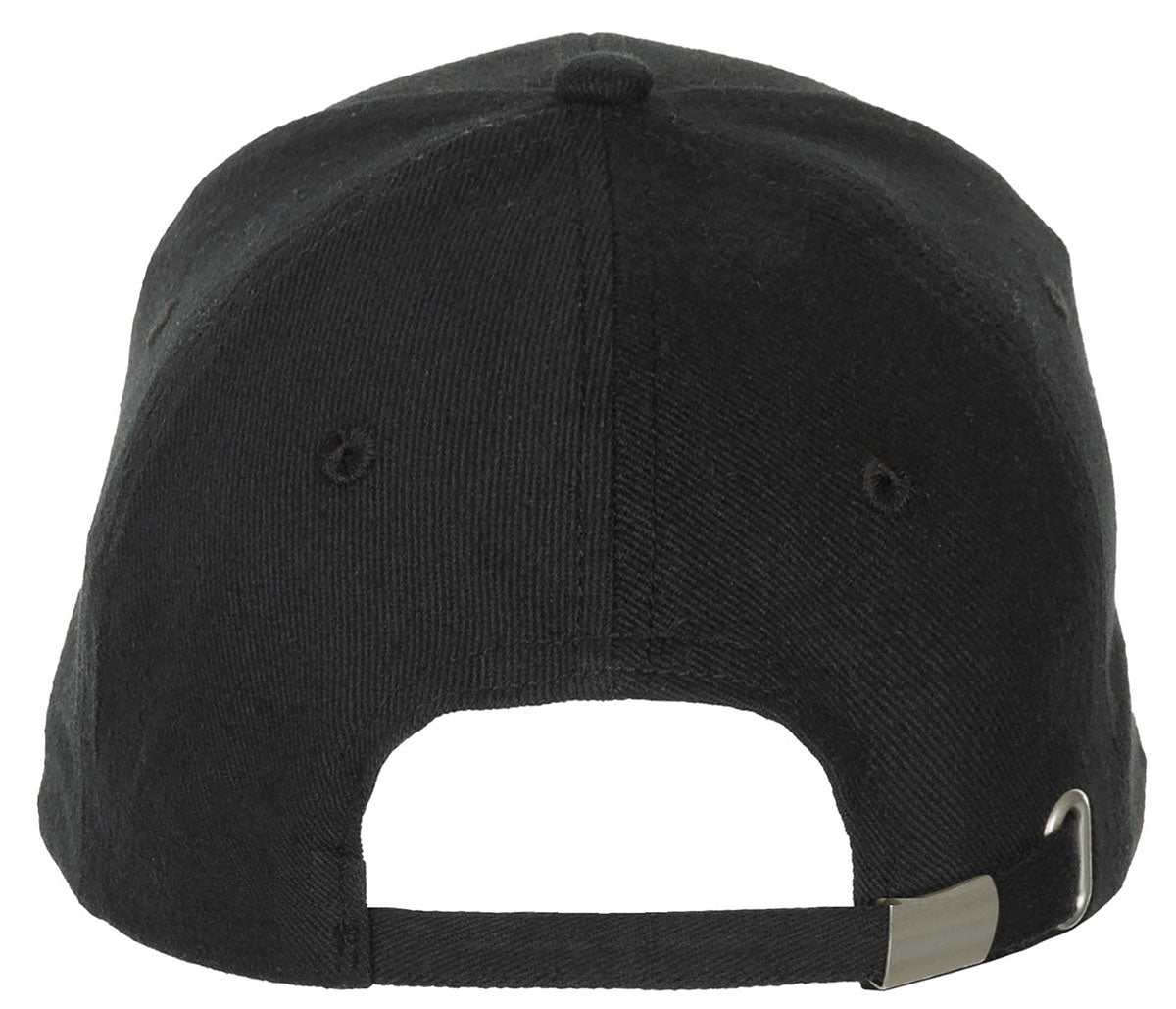 Șapcă BB Cap Totenkopf Negru PureTrash - Vizor Matlasat, Mărime Universală