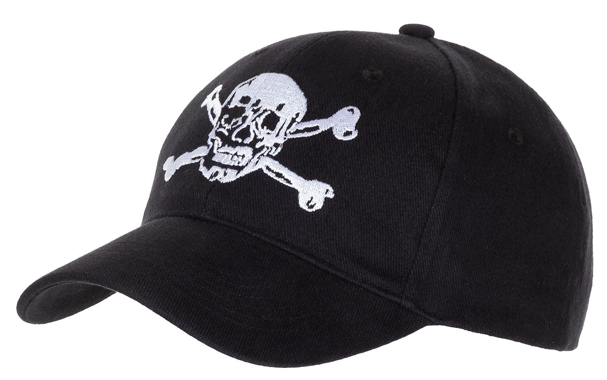 Șapcă BB Cap Totenkopf Negru PureTrash - Vizor Matlasat, Mărime Universală