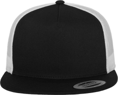 Sapca Classic Trucker 2-Tone Black/White Brandit - Stil Autentic Urban