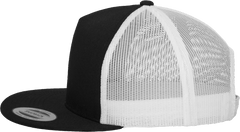 Sapca Classic Trucker 2-Tone Black/White Brandit - Stil Autentic Urban