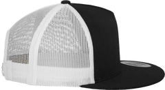 Sapca Classic Trucker 2-Tone Black/White Brandit - Stil Autentic Urban