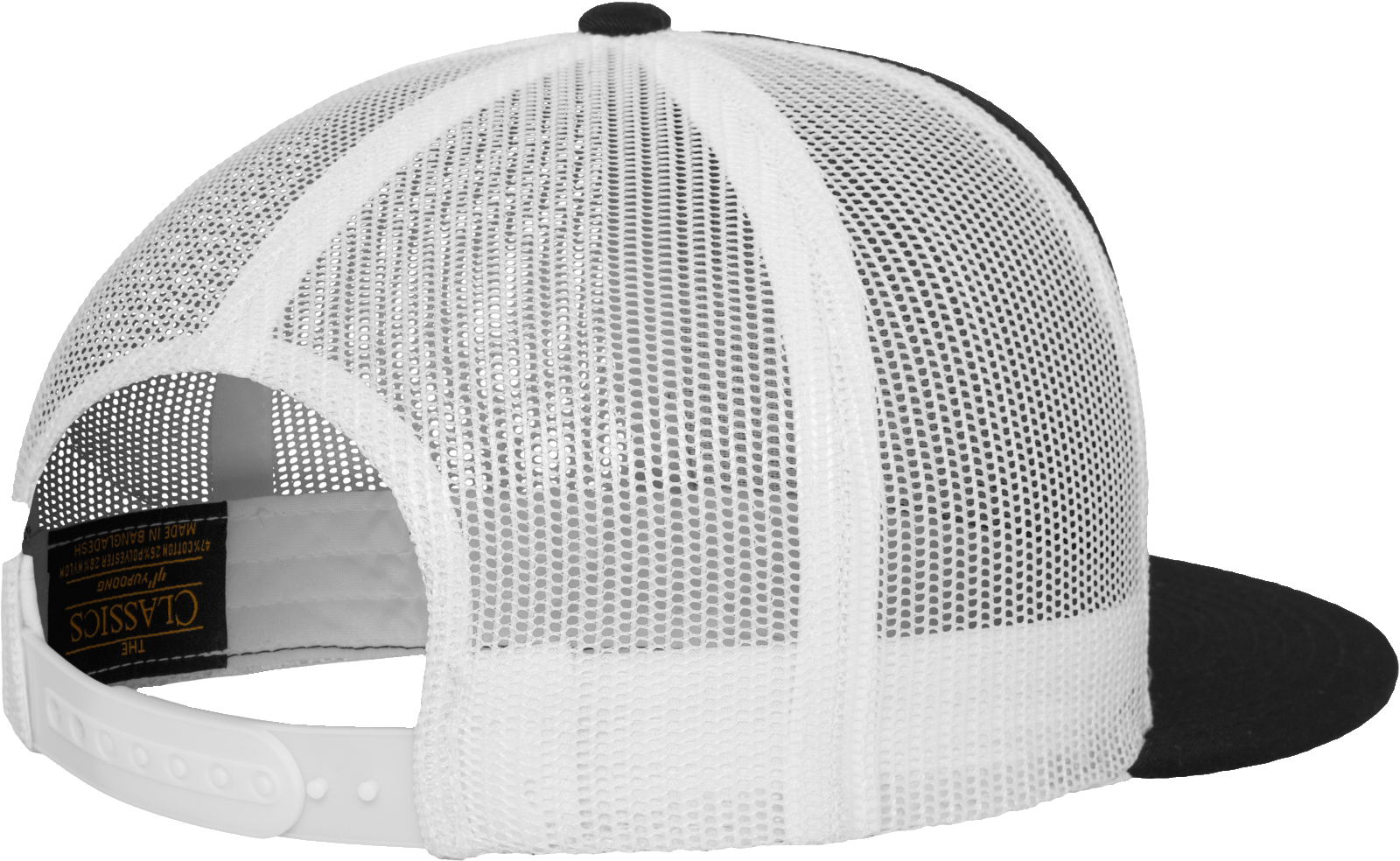 Sapca Classic Trucker 2-Tone Black/White Brandit - Stil Autentic Urban