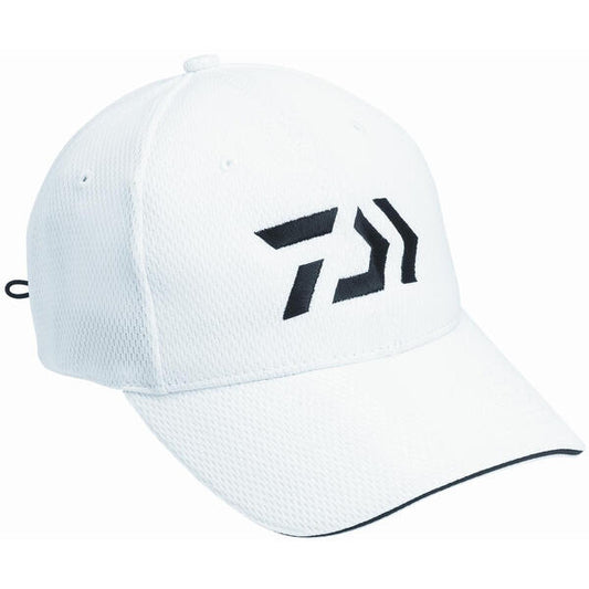 Șapcă D-VEC White Daiwa - Protecție Solară, Stil Pescar