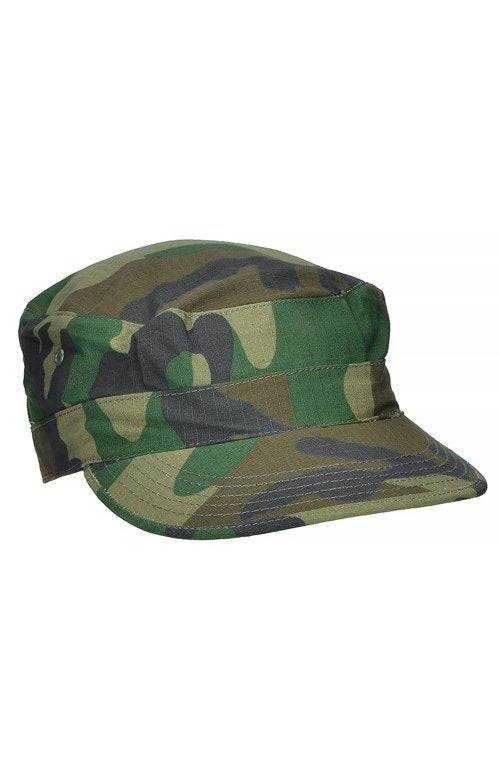 Șapcă de Câmp Mil-Tec US BDU – Bumbac Rip-Stop, Woodland