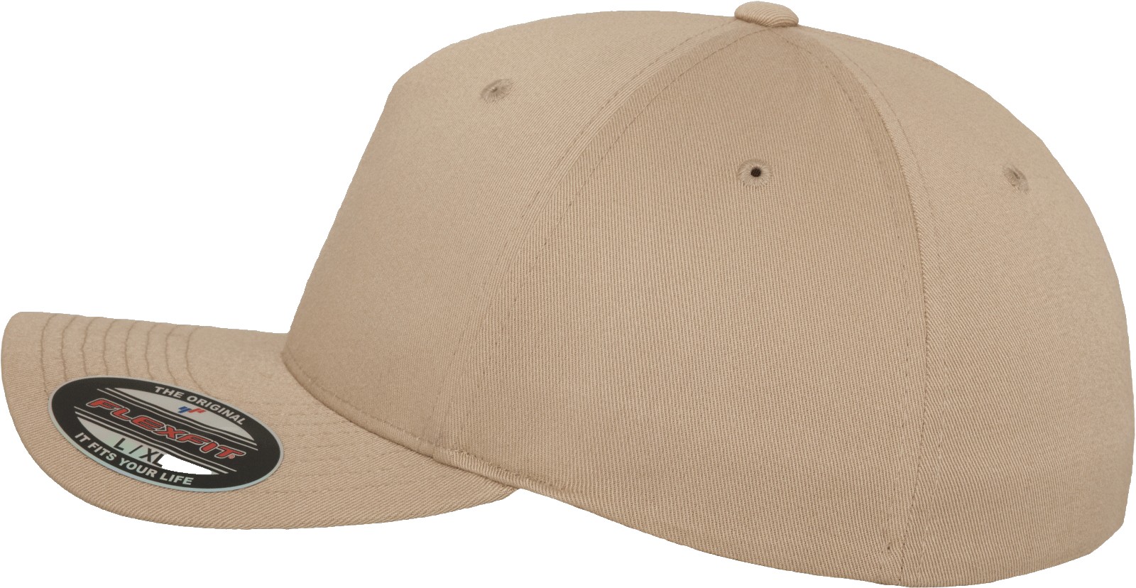 Sapca Flexfit 5 Panel Khaki Brandit - Ajustare Perfecta