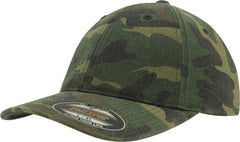 Sapca Flexfit Garment Washed Camo Woodland Brandit - Confort Superior