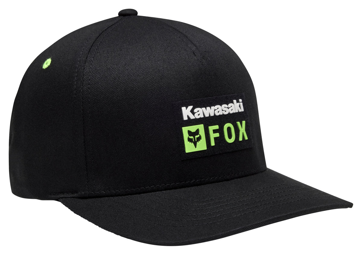 Șapcă Flexfit Kawi Fox - Design Fox-Kawasaki, Bumbac