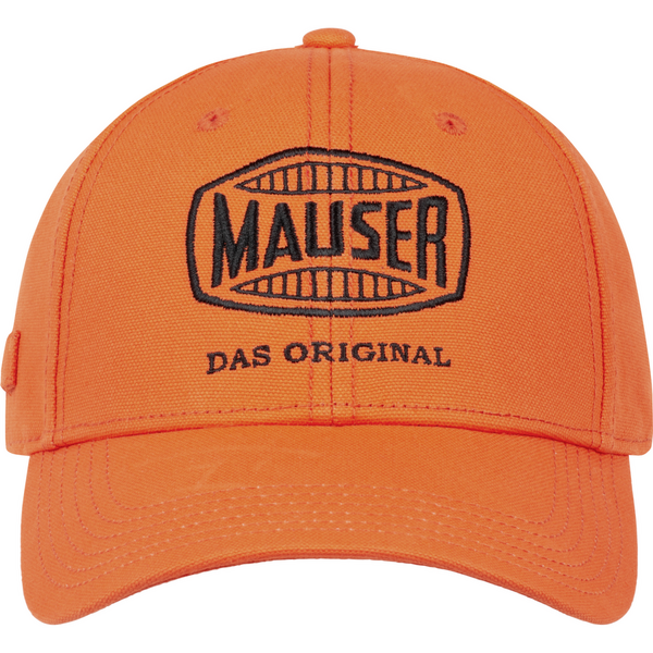 Șapcă Logo Canvas Mauser - Portocaliu Vânătoare, Vizibilitate Sporită - 1