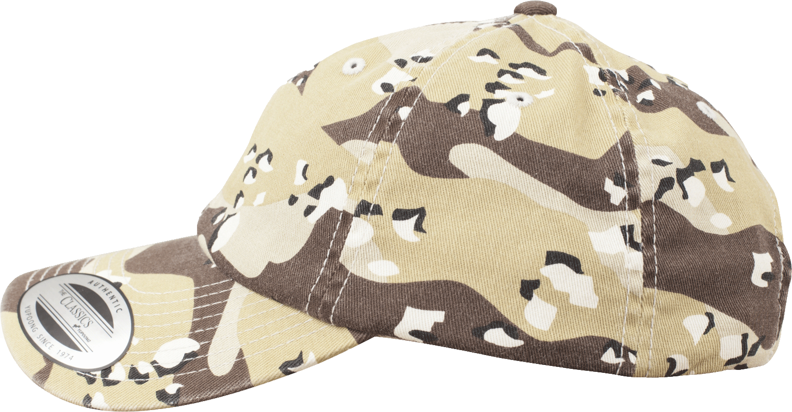 Sapca Low Profile Camo Washed 6-Color Desert Brandit - Stil Autentic