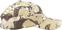 Sapca Low Profile Camo Washed 6-Color Desert Brandit - Stil Autentic