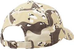 Sapca Low Profile Camo Washed 6-Color Desert Brandit - Stil Autentic