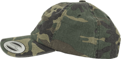 Sapca Low Profile Camo Washed Woodland Brandit - Confort si Stil