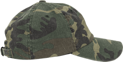 Sapca Low Profile Camo Washed Woodland Brandit - Confort si Stil