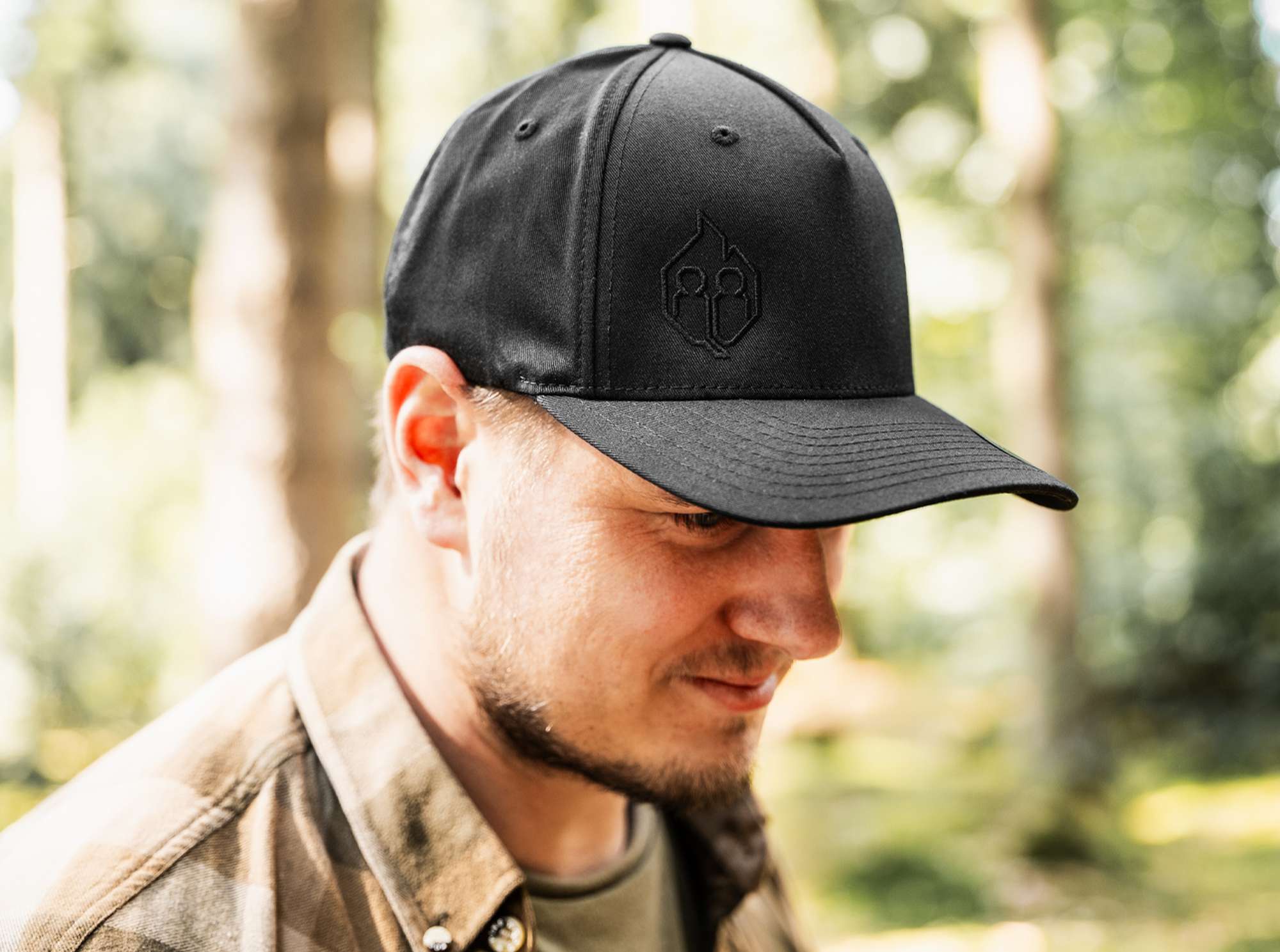 Sapca Naturensöhne Cap Black Heinr. Böker Baumwerk GmbH- Logo Autentic, Robust