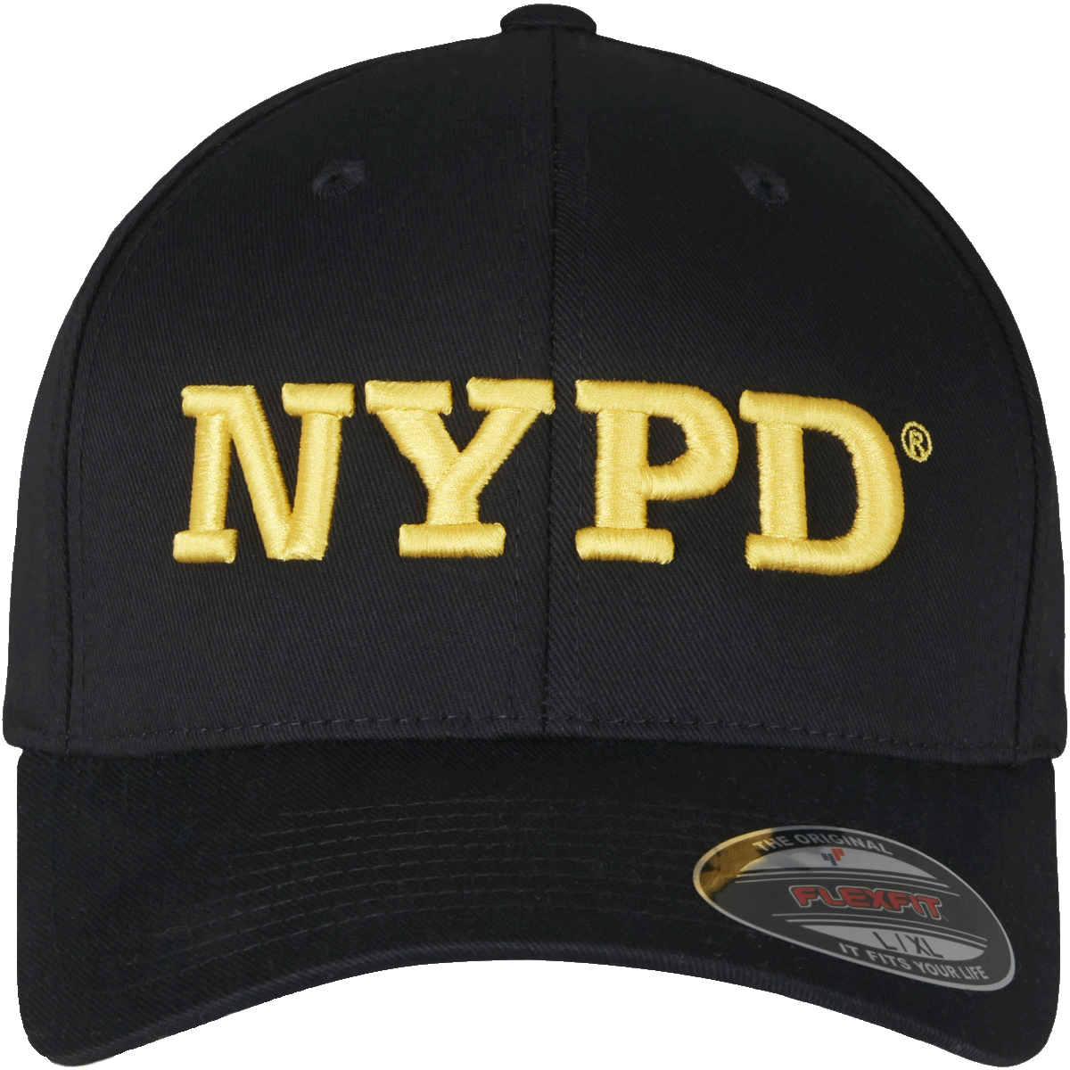 Sapca NYPD 3D Logo Flexfit Negru Brandit - Confort Superior Zilnic
