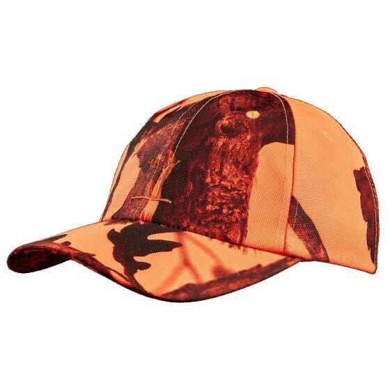 Șapcă Orange/Camo Treesco - Vizibilitate Maximă, Camuflaj Integrat