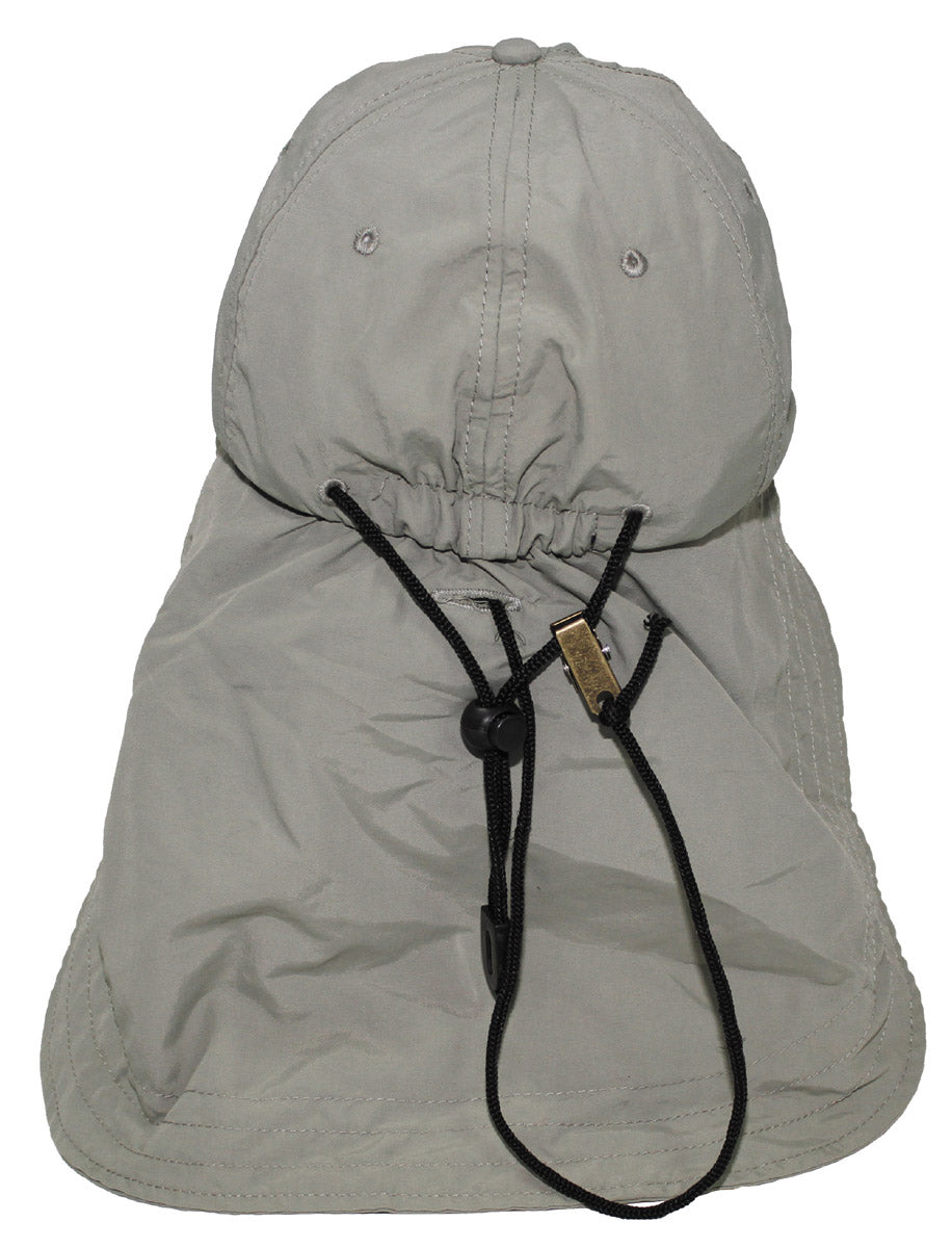 Șapcă Sahara cu Protecție Gât Oliv FoxOutdoor - Buzunar, Vizor Întărit