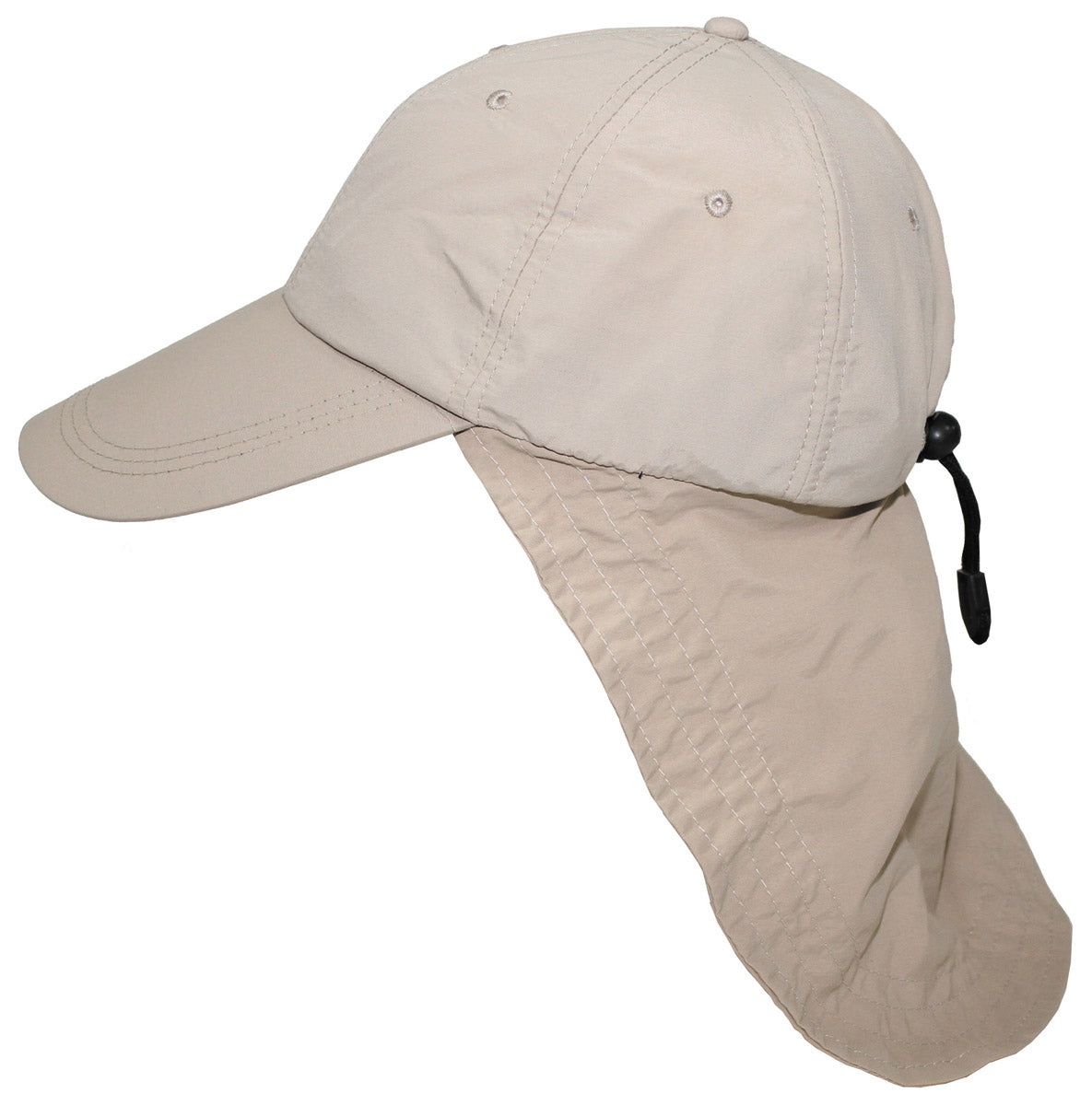 Șapcă Sahara Protecție Gât Khaki FoxOutdoor - Protecție Gât, Cusături Întărite
