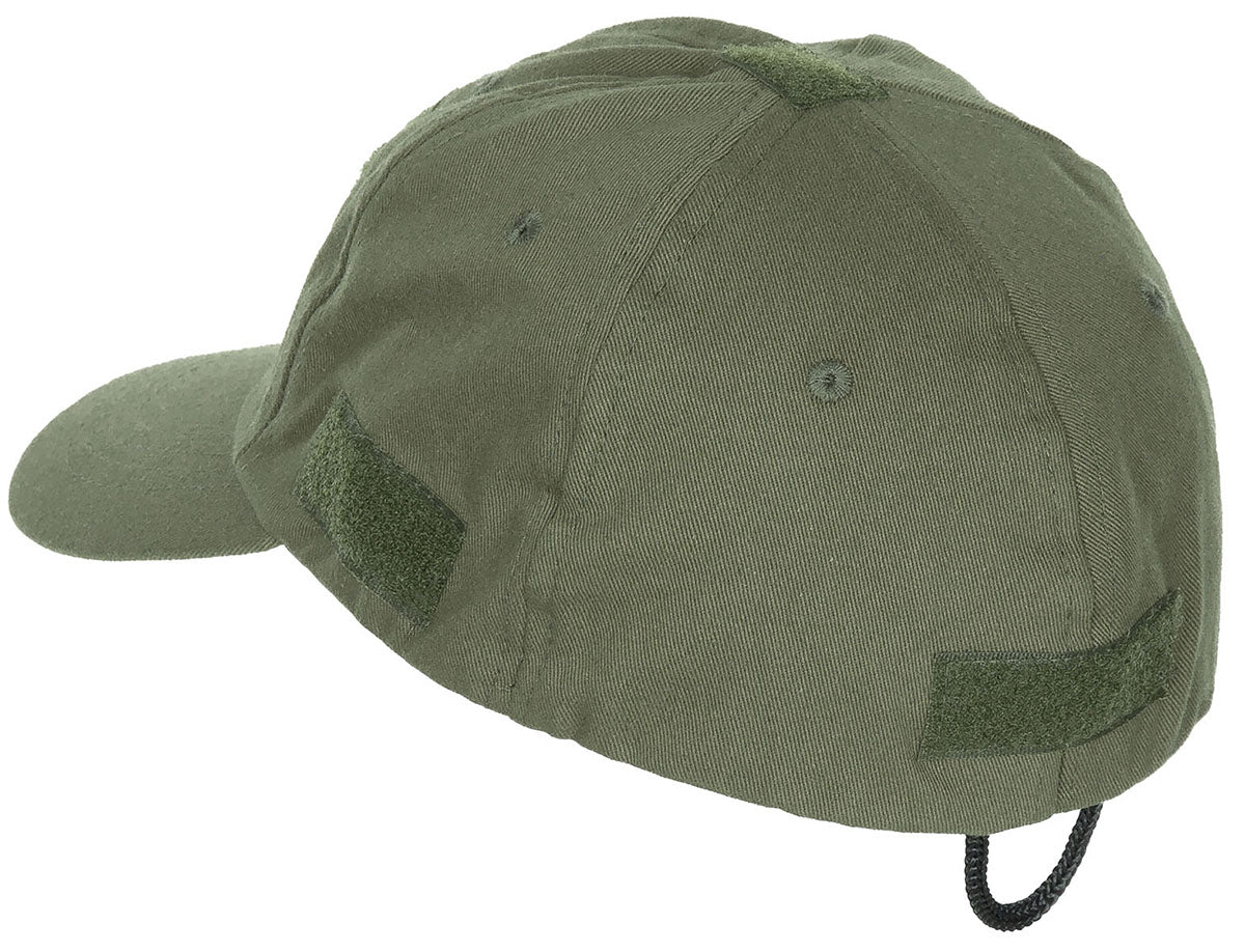 Șapcă Tactica cu Velcro Verde OD MFHProfessional - Bumbac 100%, Marime Universala