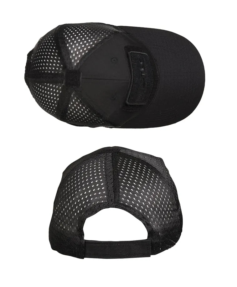 Sapca Tactica Reglabila Baseball Plasa Black