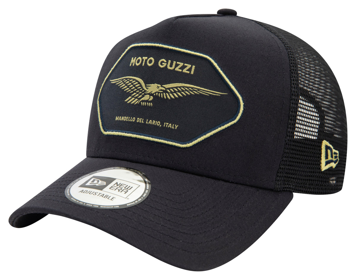 Șapcă Trucker Moto Guzzi Graphic New Era - Broderie, Snap-back