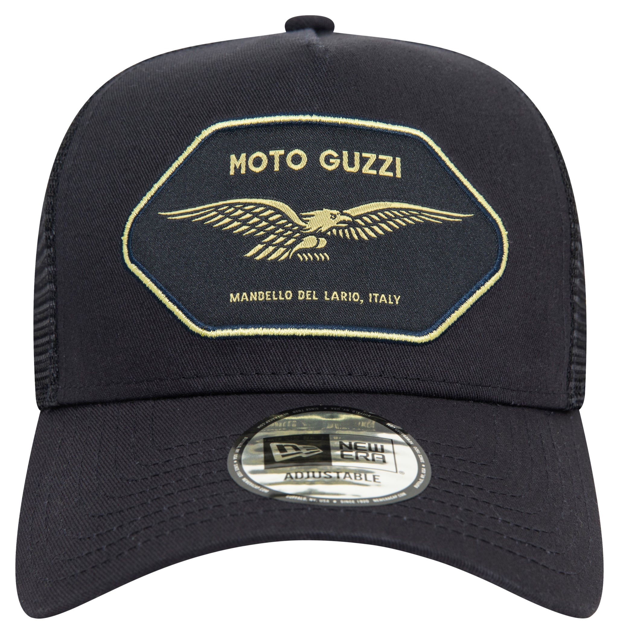 Șapcă Trucker Moto Guzzi Graphic New Era - Broderie, Snap-back
