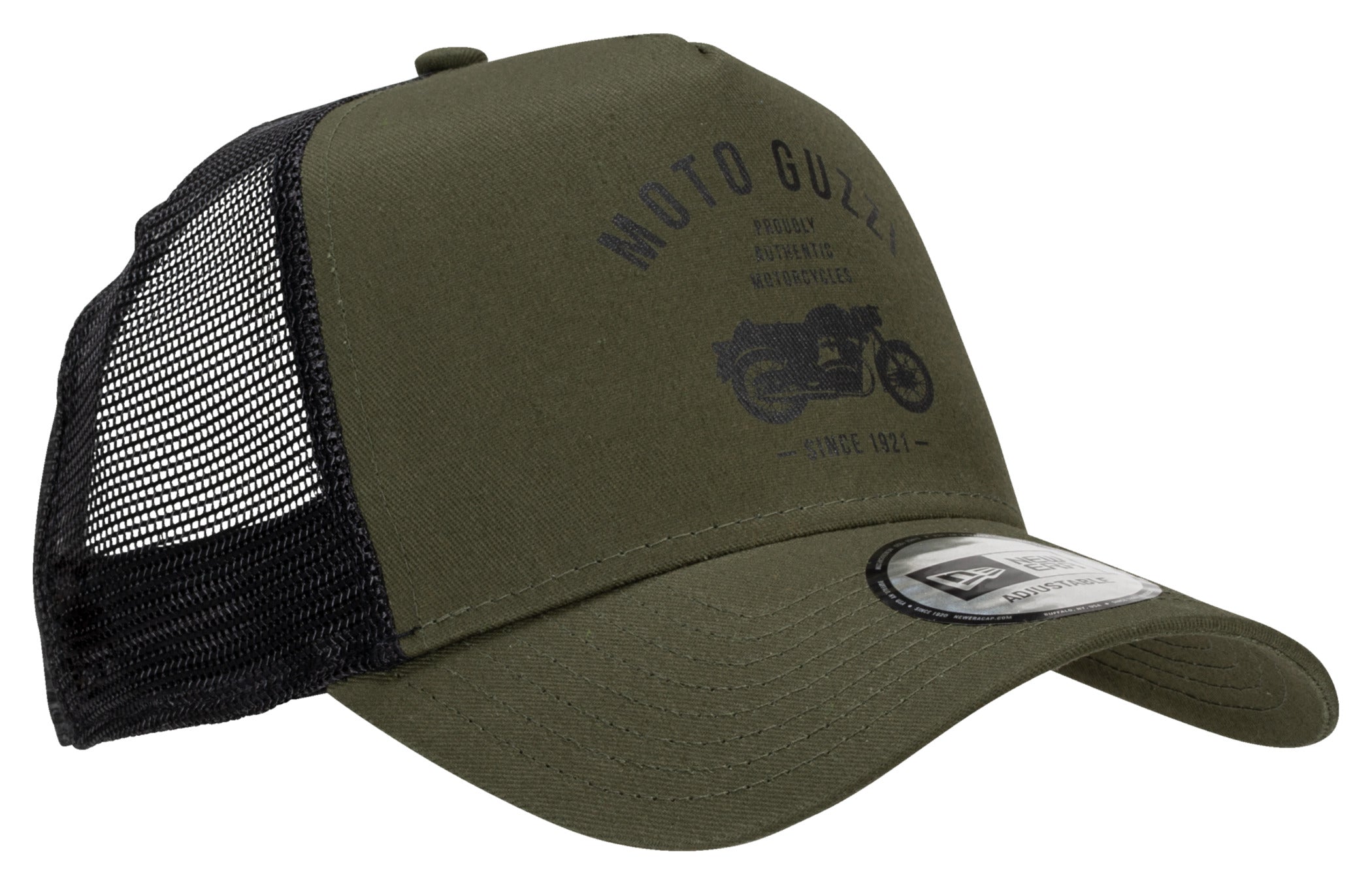 Șapcă Trucker Moto Guzzi New Era - Stil Vintage, Lejeră